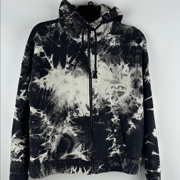 John + Jenn Tie Dye Full Zip Hoodie Jacket - Picture 5 of 13